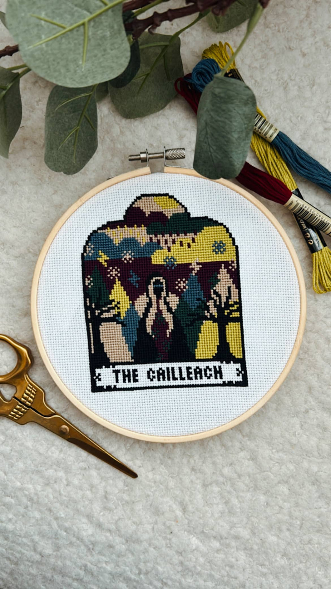 The Cailleach Folklore Collection Cross Stitch Kit