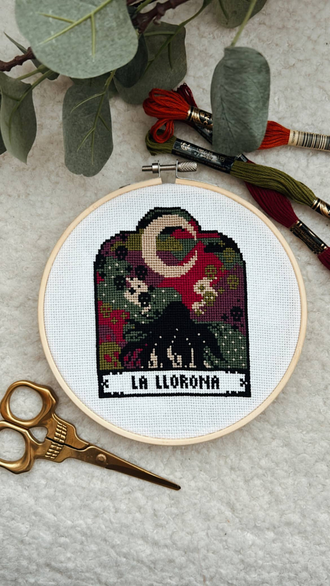 La Llorona Folklore Collection Cross Stitch Kit