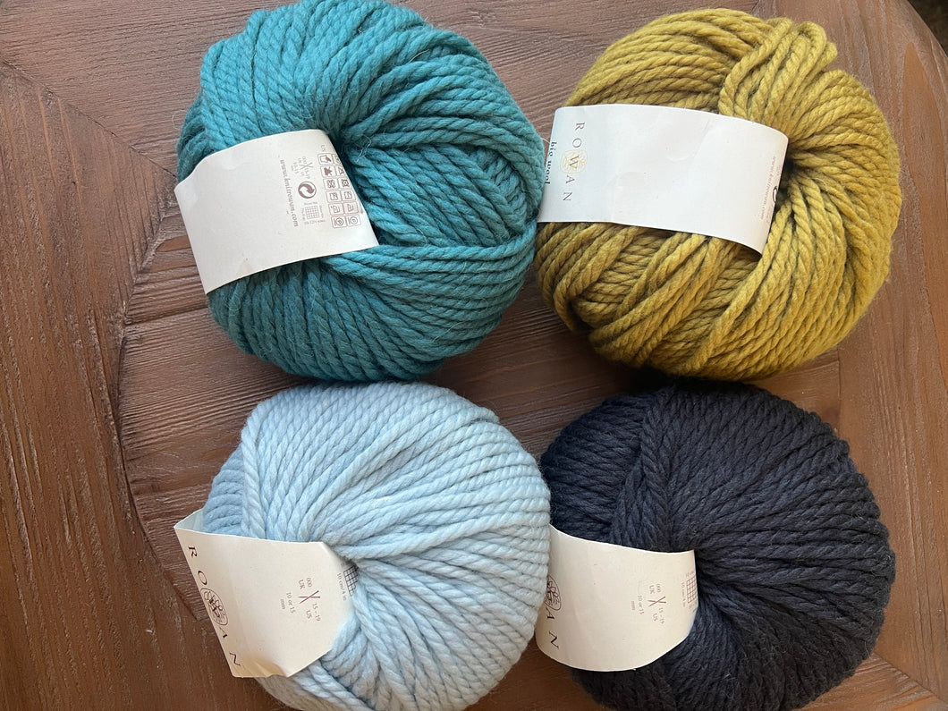 DESTASH: Rowan Big Wool (color options)