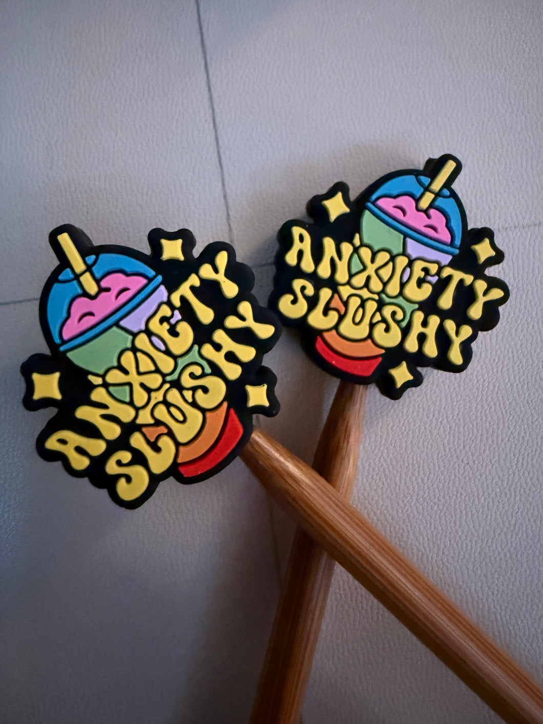 Anxiety Slushie Needle Stoppers