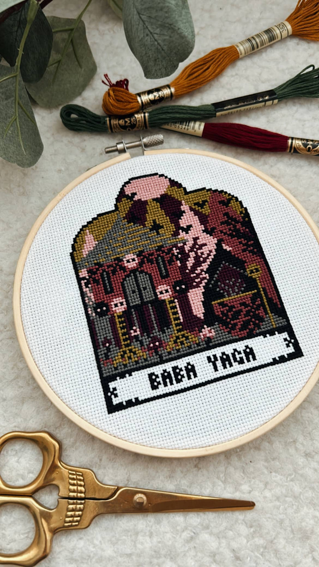 Baba Yaga Folklore Collection Cross Stitch Kit