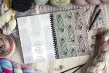 Load image into Gallery viewer, The Knitter&#39;s Design &amp; Project Notebook / Pastel Rainbow
